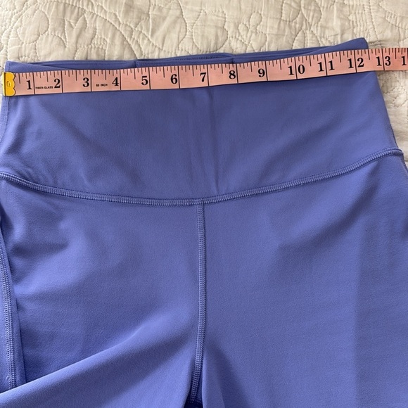 Athleta Elation Wide Crop Pants Adonis Blue Size S - Picture 14 of 16